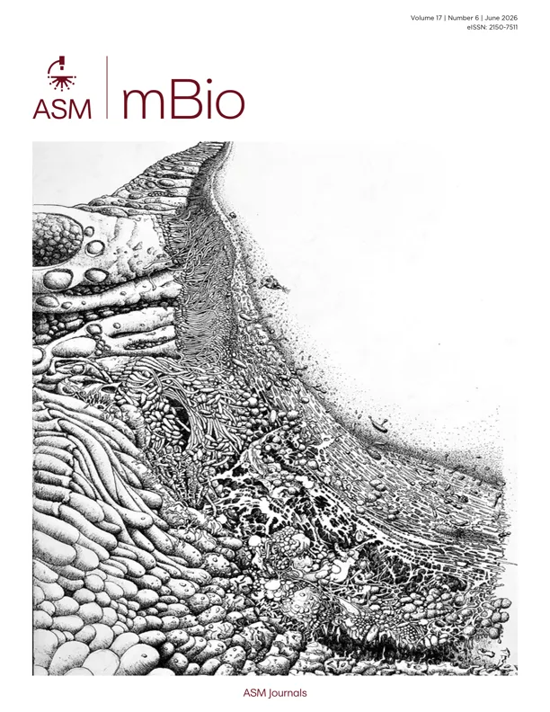 ASM mBio Cover for June of 2026